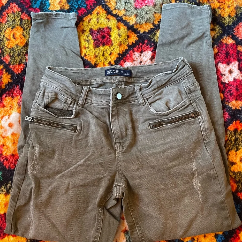 zara basic denim - Picture 1 of 6